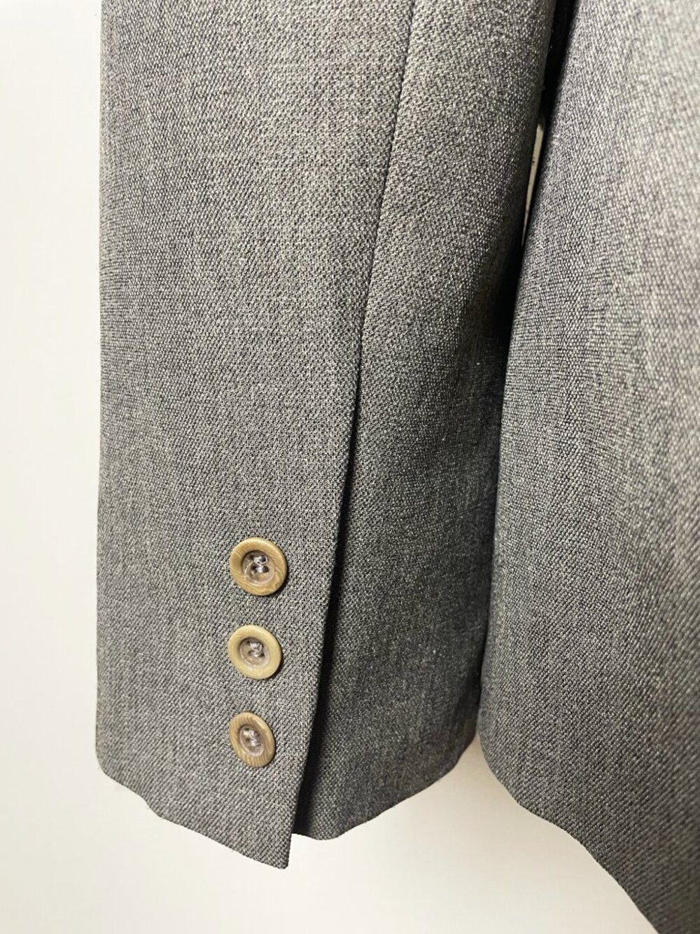Vintage Zara Basic 2 Piece Blazer & Trousers Pant Suit Set Size 6 - Picture 5 of 16